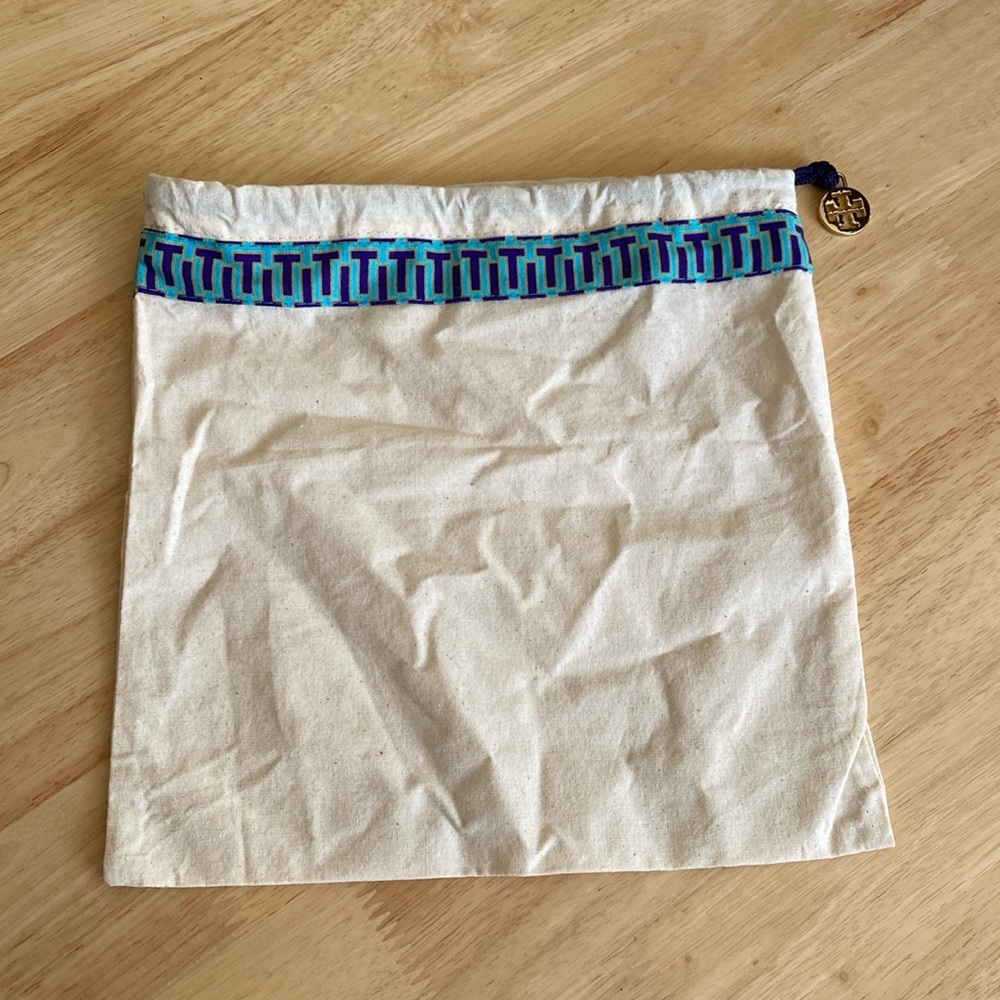 Tory Burch Dust Bag 10”X10” EUC